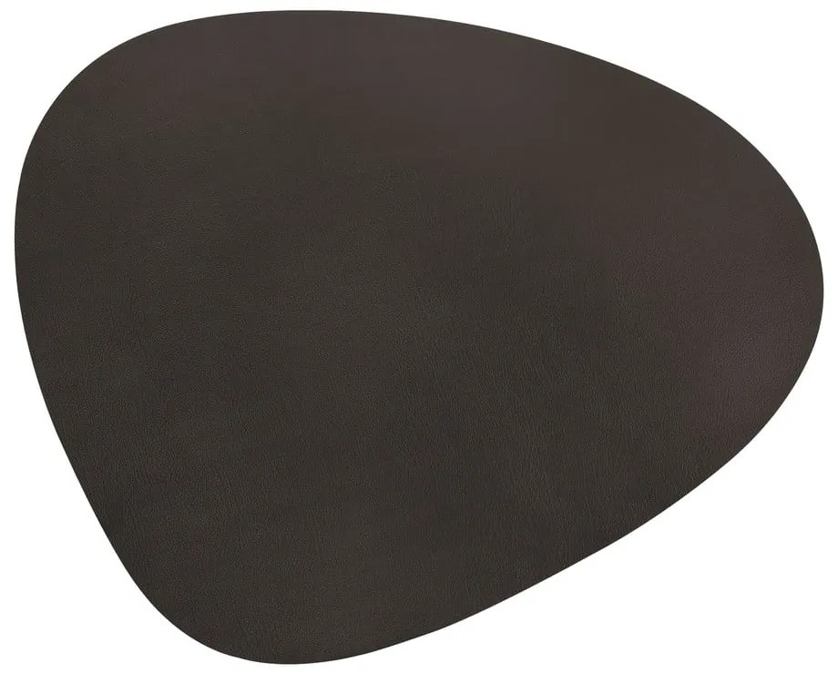 Sötétszürke bőr 92x108 cm Curve XXXL Bull – LIND DNA