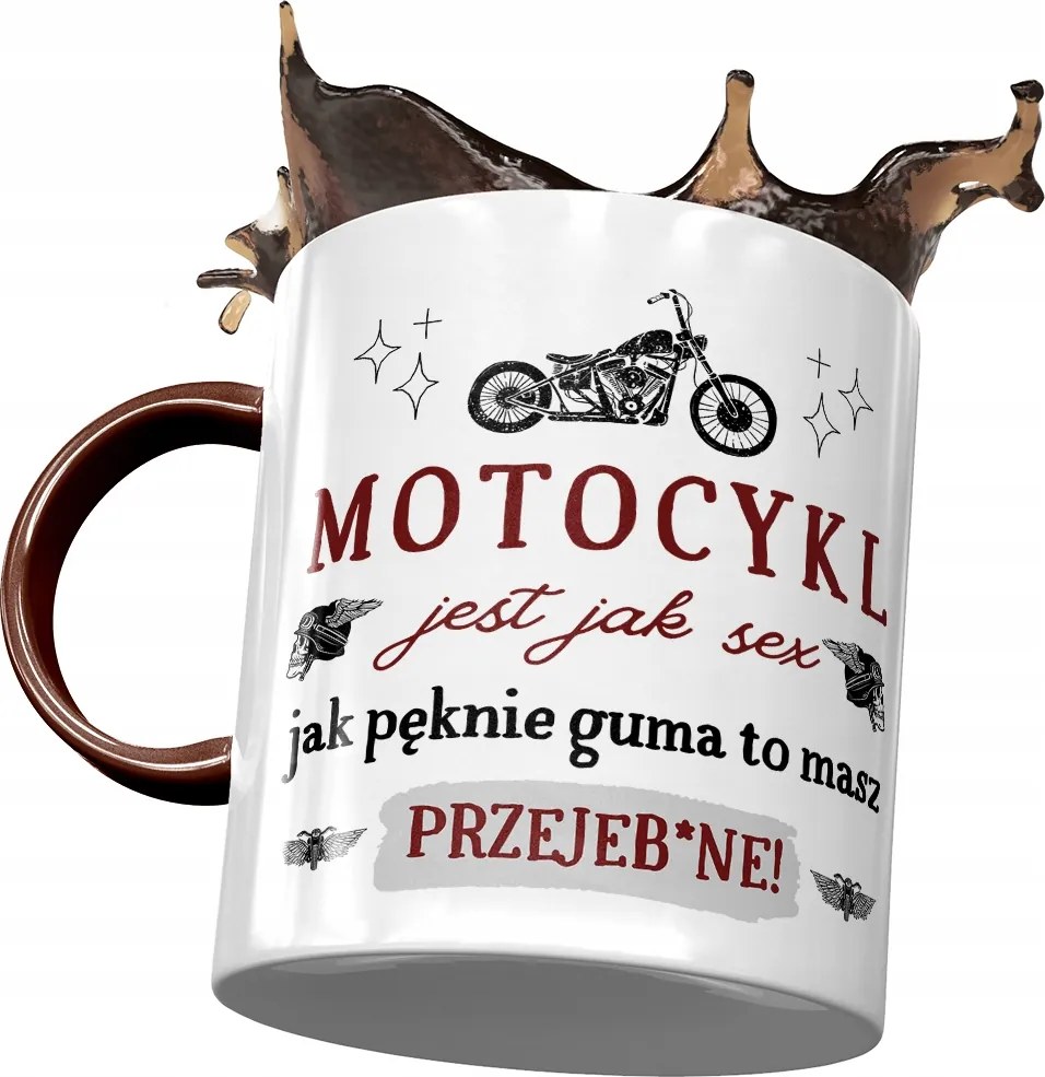 Bögre Bordó Vicces Motorkerékpár Olyan, Mint Szex Nyomtatott Fotó