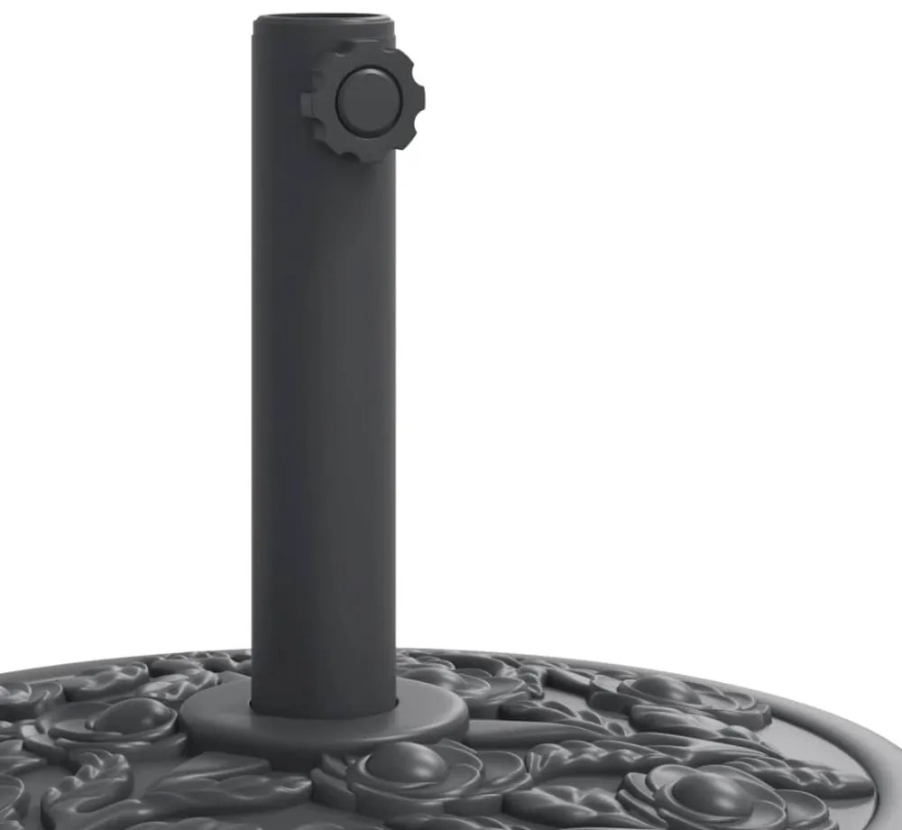 vidaXL kerek napernyőtalp rúdhoz Ø38 / 48 mm 25 kg