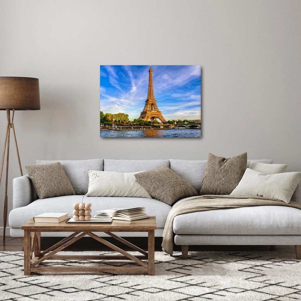 Kép - Eiffel-torony (70x50 cm)