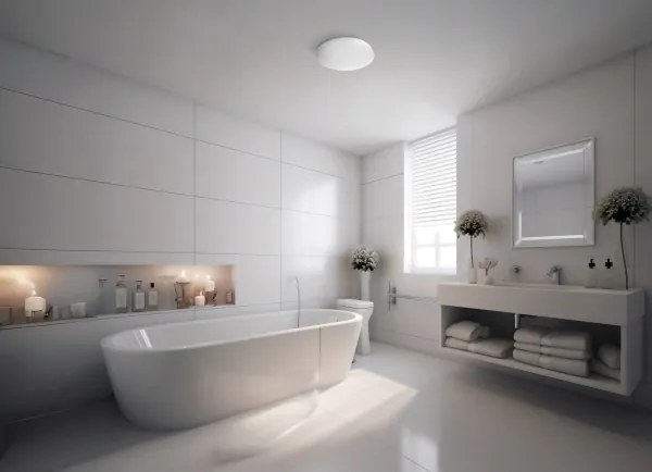 Kanlux 39742 - ENELO LED fürdőszobai mennyezeti lámpatest LED/24W/230V Ø 38 cm IP44