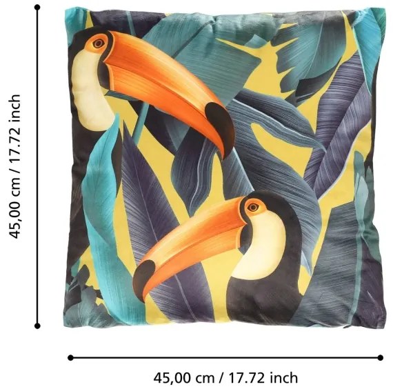 Eglo 420278 - Dekoratív párna MOBARA 45x45 cm színes