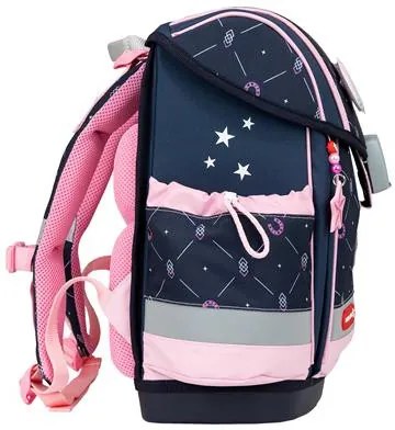 Iskolatáska, mágneszárral, BELMIL Classy Plus Midnight Gallop, lópatkó (BL40578AG18L)
