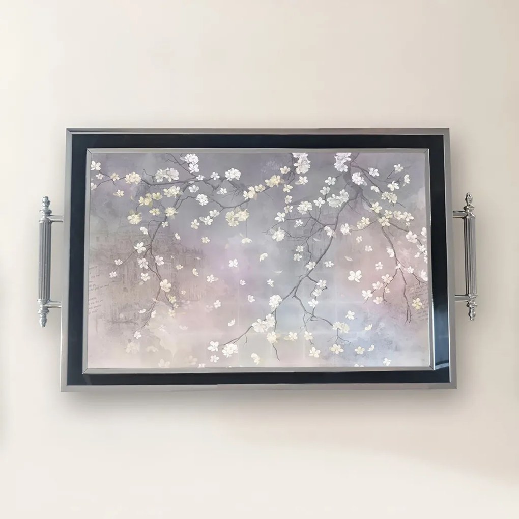 Üveg tálca, 38×24 cm – TPG9813