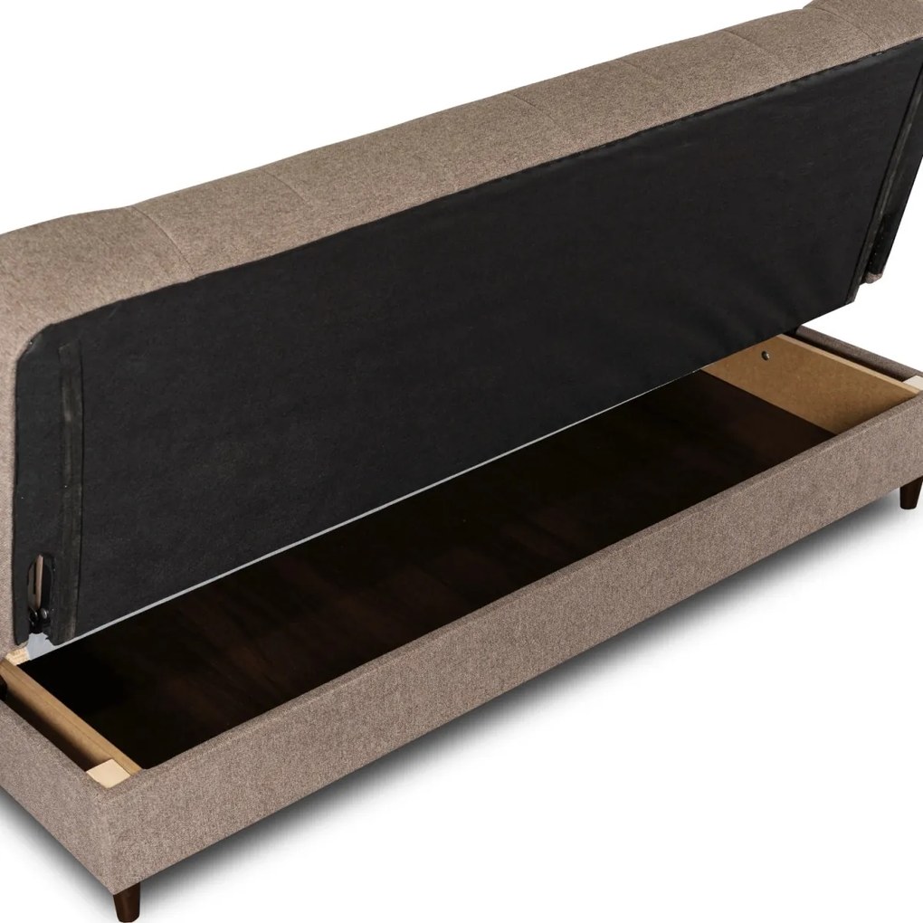 Zestaw 2x Wersalka Rozkładana NEPAL Brązowa