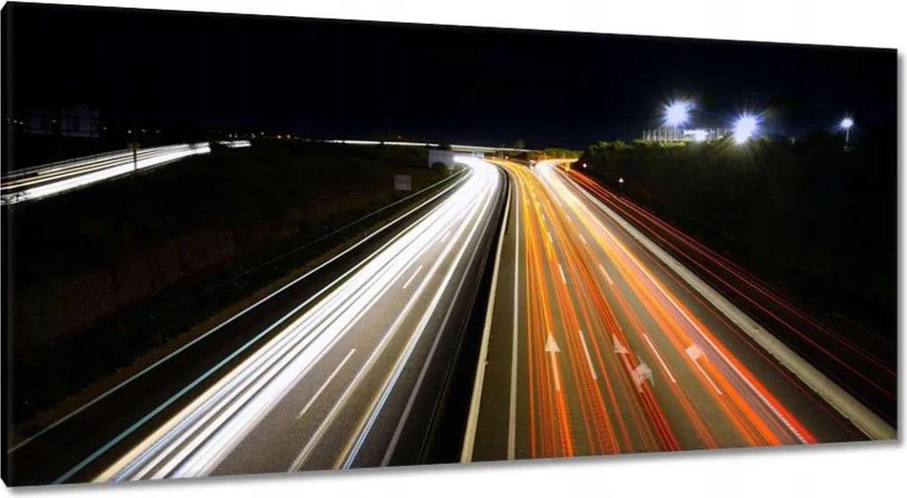 Képek 115x55 Autópálya Utca Éjszaka