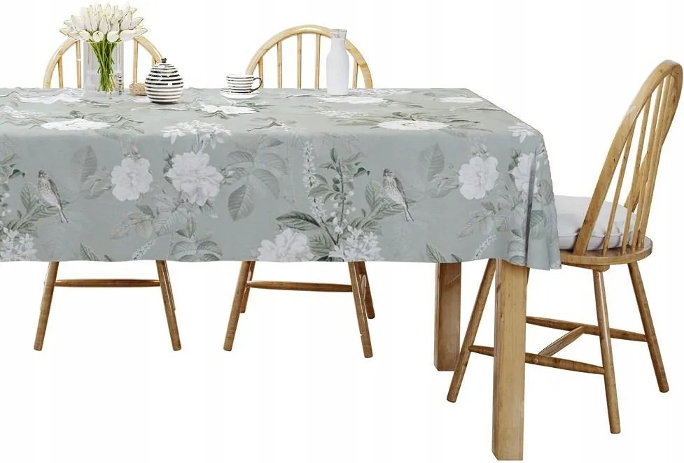 Abrosz asztalra 140x320 szaledin virágok Panama