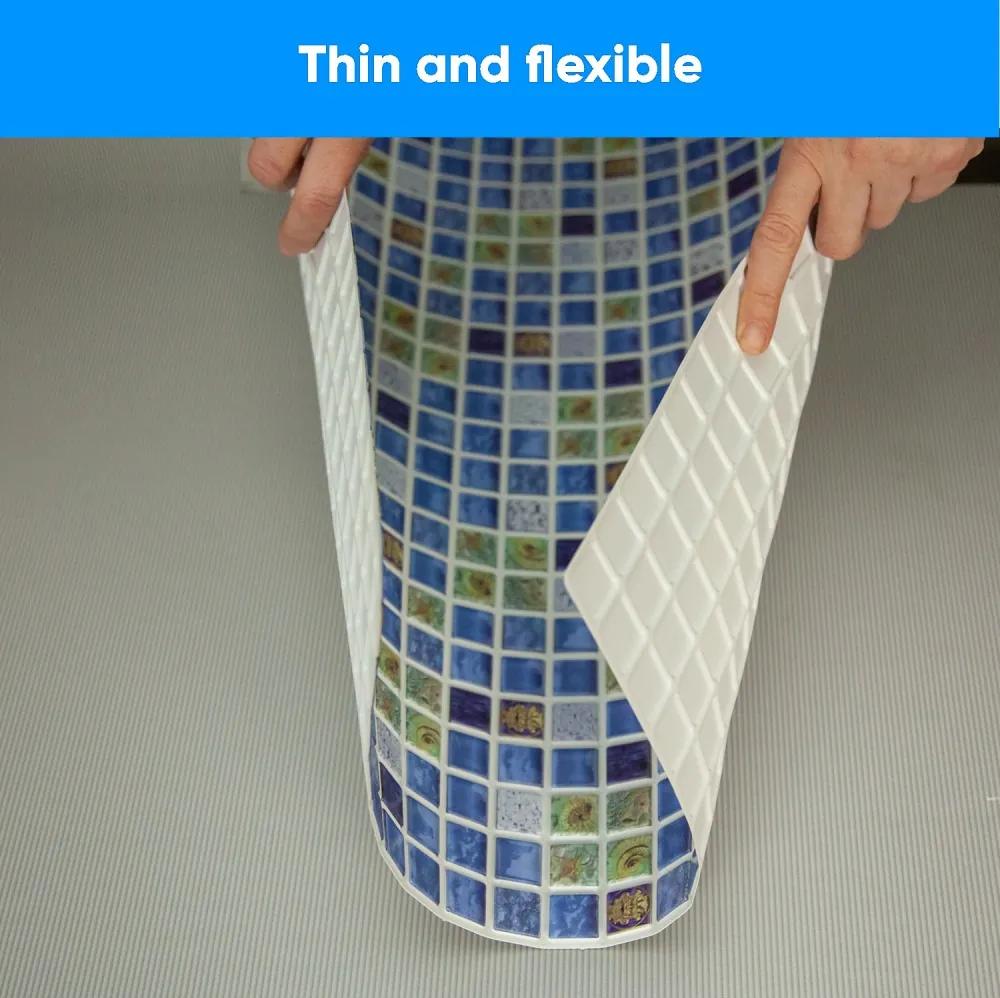 3D PVC falpanel Atlantis mozaik mintás