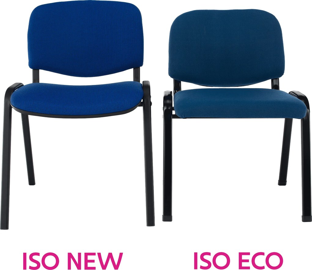 Irodai szék, kék, ISO NEW