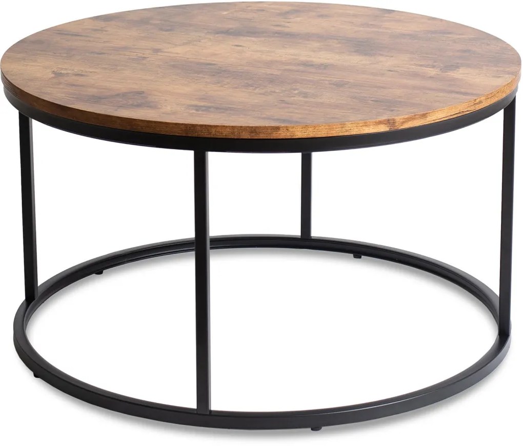 Dohányzóasztal Rusztikus Tölgy Színben. TIM MAX