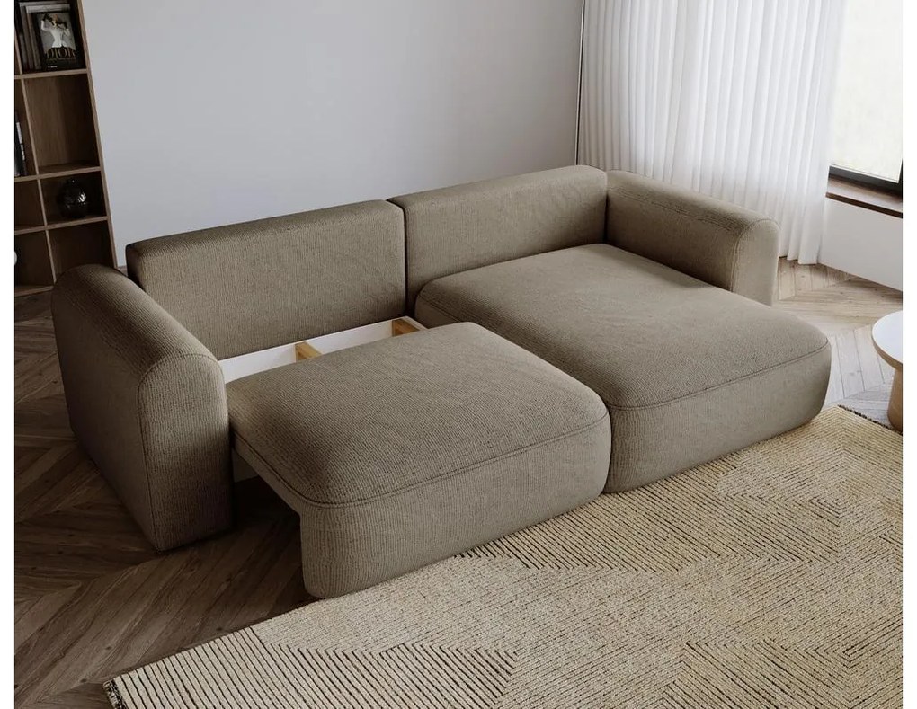 Sarokkanapé Sorento (bézs + fekete) . 1099449