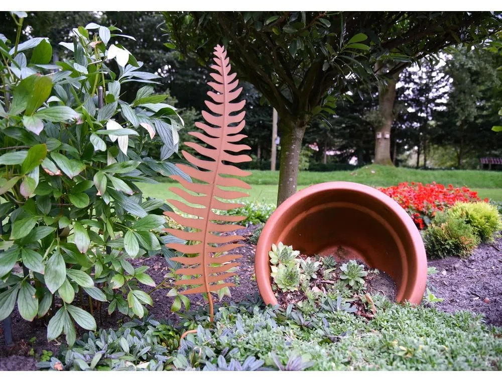 Fém kerti leszúrható dekoráció Leaf – Garden Pleasure