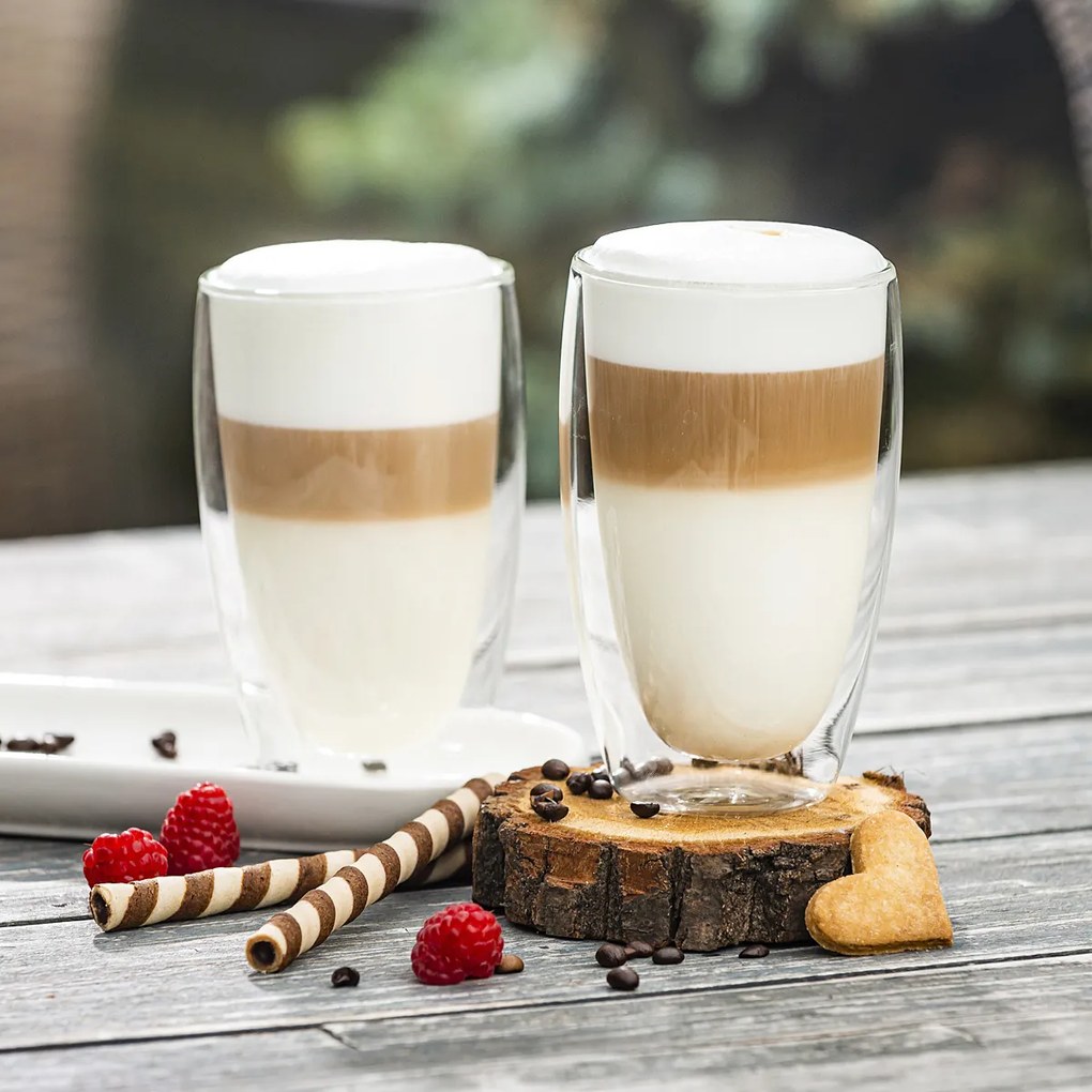 4Home Hot&Cool Thermo lattés pohár 350 ml, 2 db