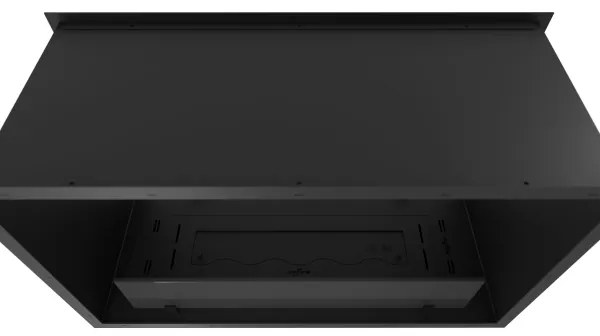 InFire - Beépített BIO kandalló 48,5x83,5 cm 3,5kW fekete