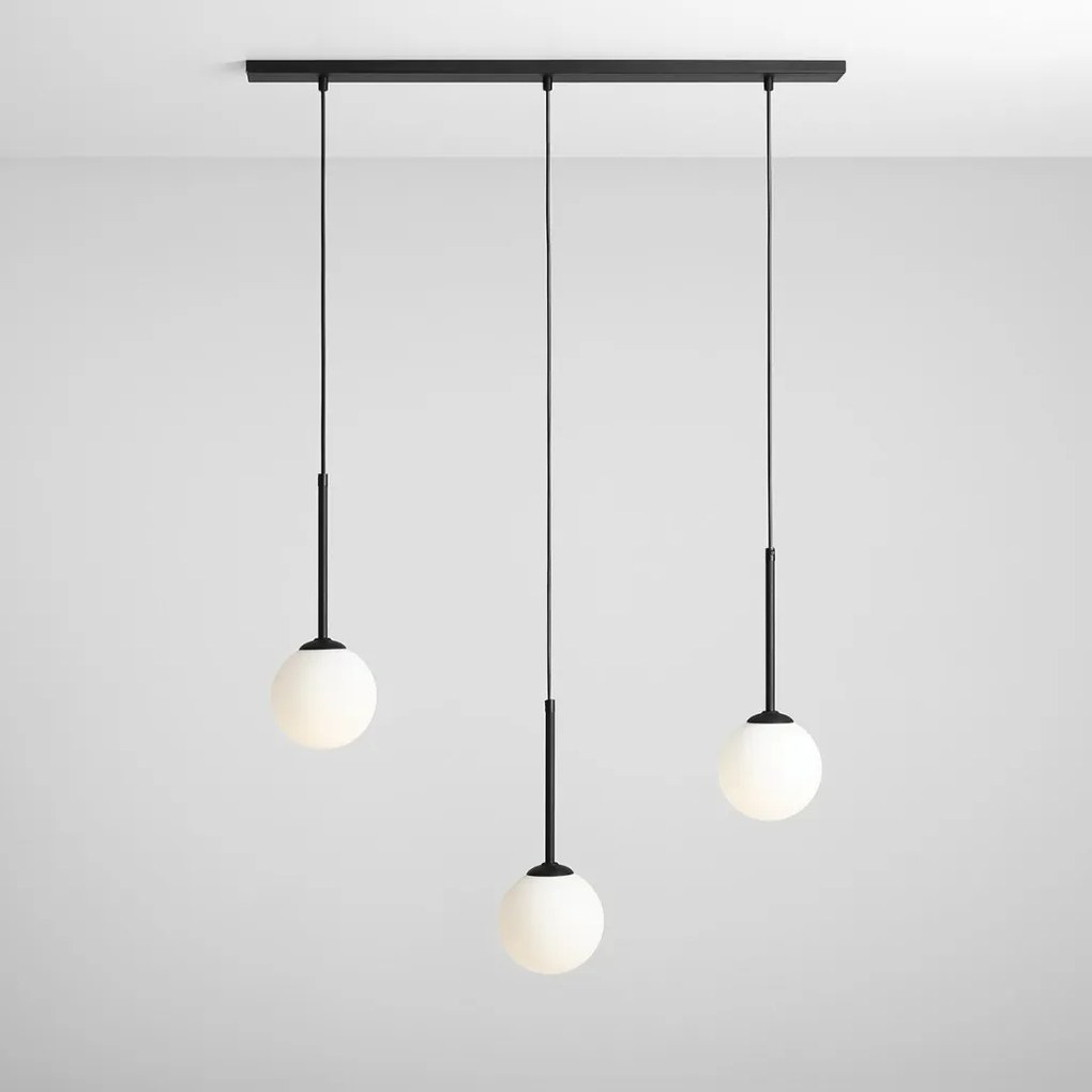ALDEX 1087E_1 BOSSO Többágú Függesztett Lámpa Fekete E14 IP20