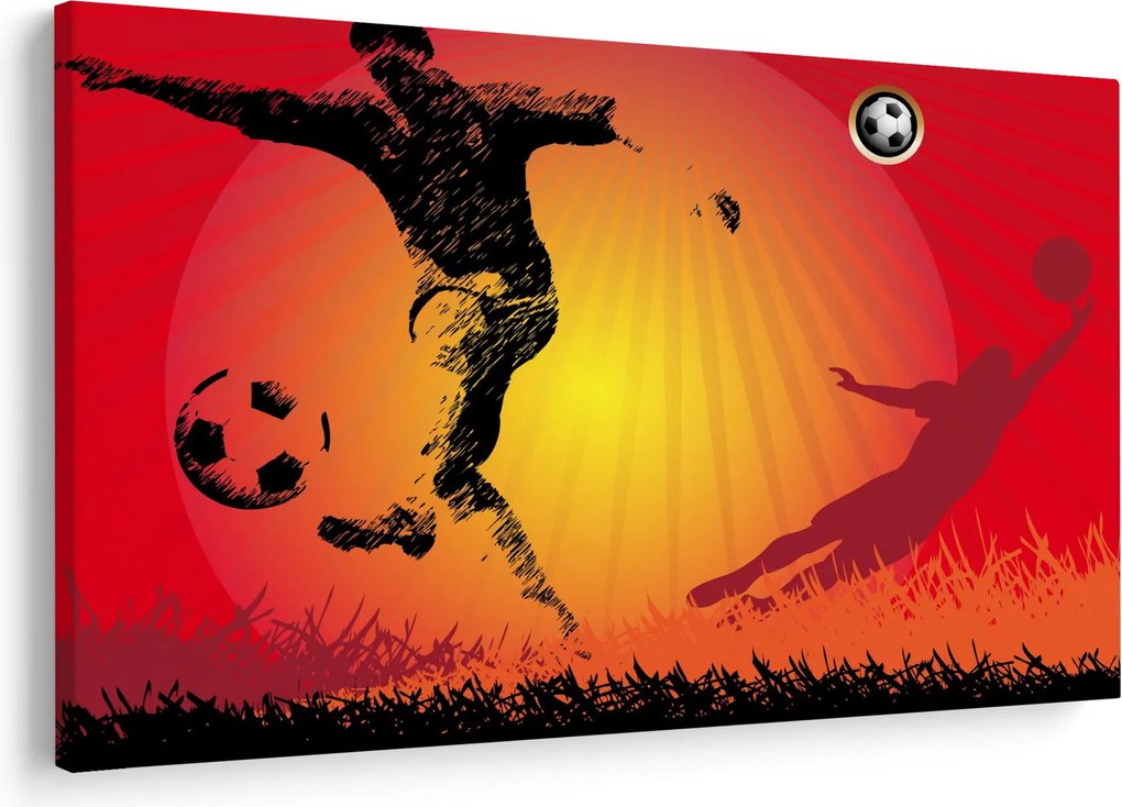 Kép - futball (90x60 cm)