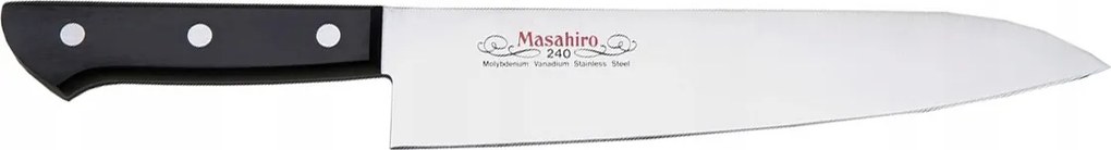 Japán séf kés Gyuto 240 mm Masahiro Bwh