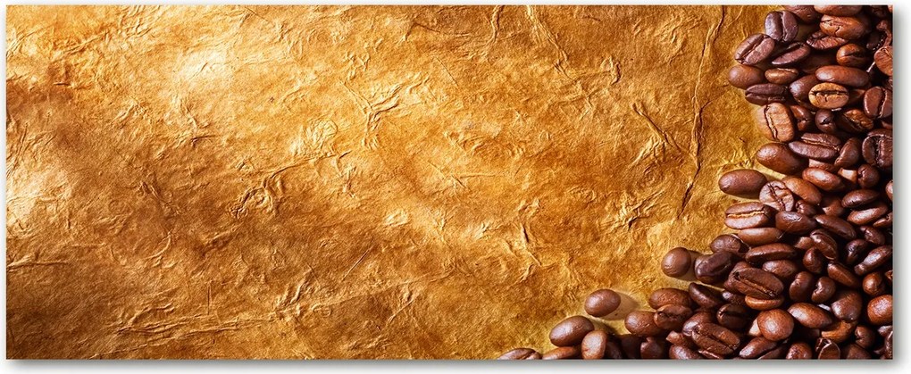 Modern üvegpanel a konyhába Kávébab XXL