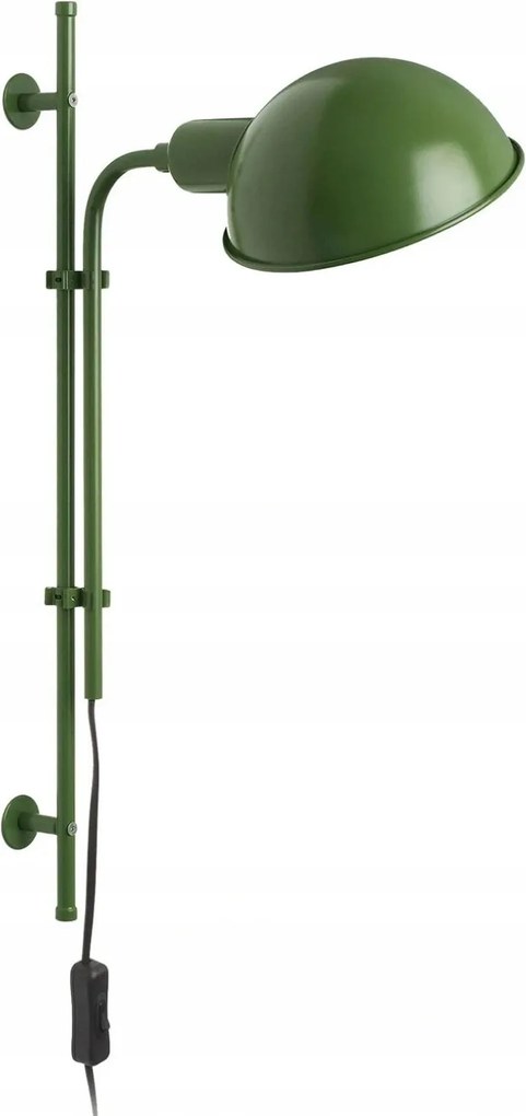 Funiculí Marset fali lámpa, zöld alumínium