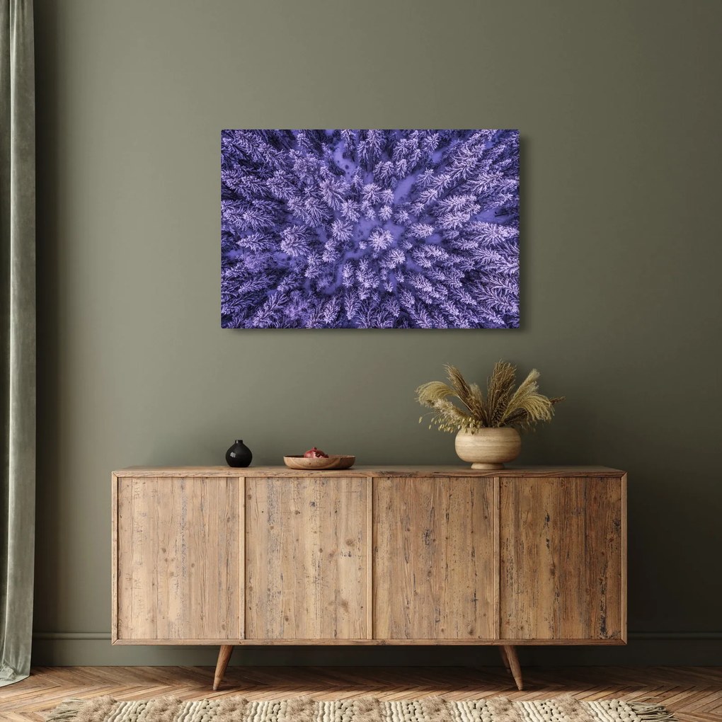 Havas fák képe (90x60 cm)