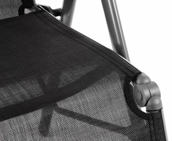 GARTHEN Kerti szék összecsukható RELAX antracit