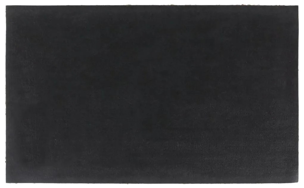 természetes színű bojtos kókuszrost lábtörlő 45 x 75 cm