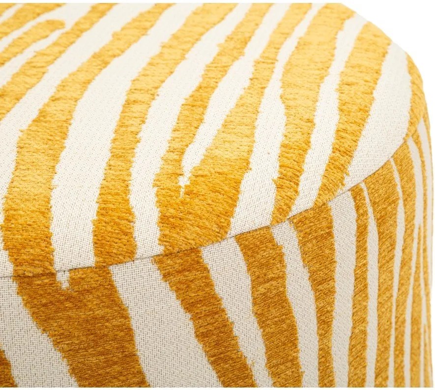 Mustársárga puff Savana – Mauro Ferretti