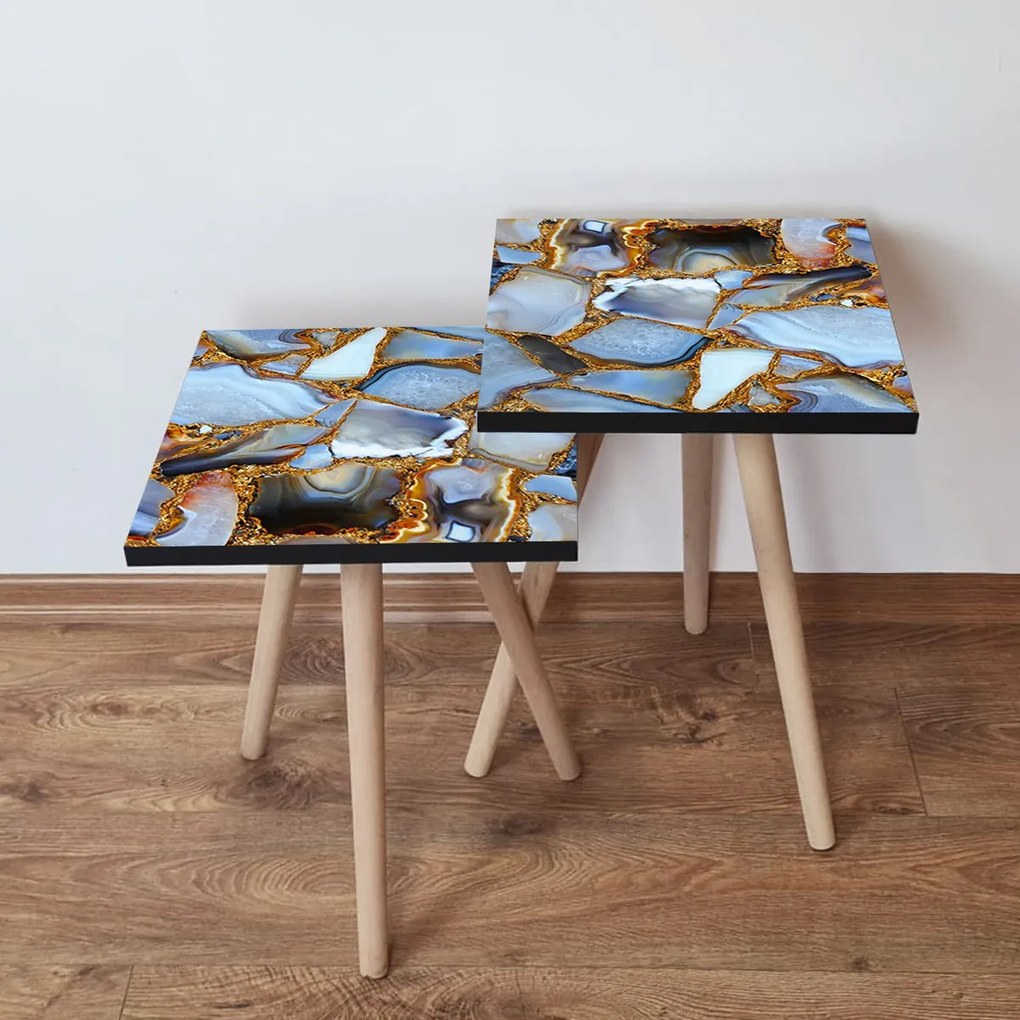 2SHP Multicolor kisasztal, 2 db