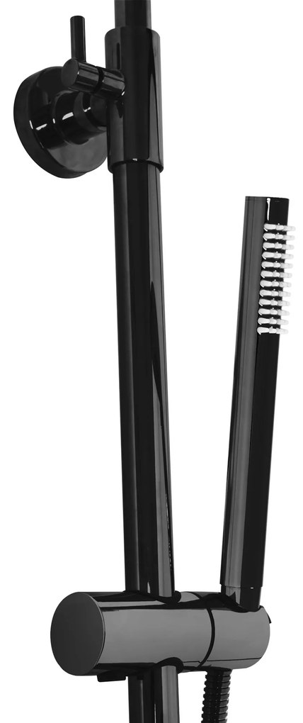 Termosztátos zuhanyszett Rea Lungo black Metallic