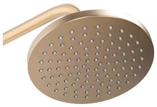 REA-P7051 - Zuhanyszett csapteleppel LUIS szálcsiszolt arany