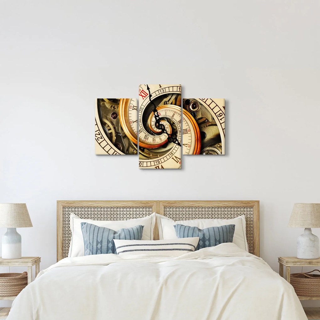 Egy óra képe (90x60 cm)