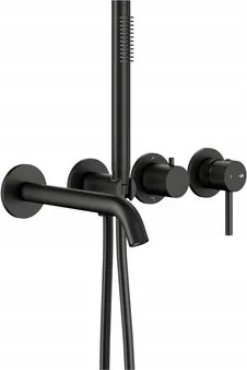 Kfa Falsík Alatti Kádszett 3 Lyukú Csapteleppel 2 Funkciós Moza, Fekete