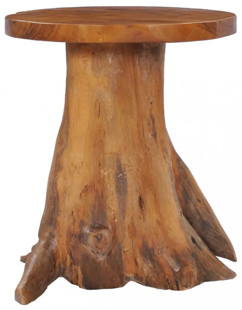 tömör tíkfa dohányzóasztal 40 x 40 cm