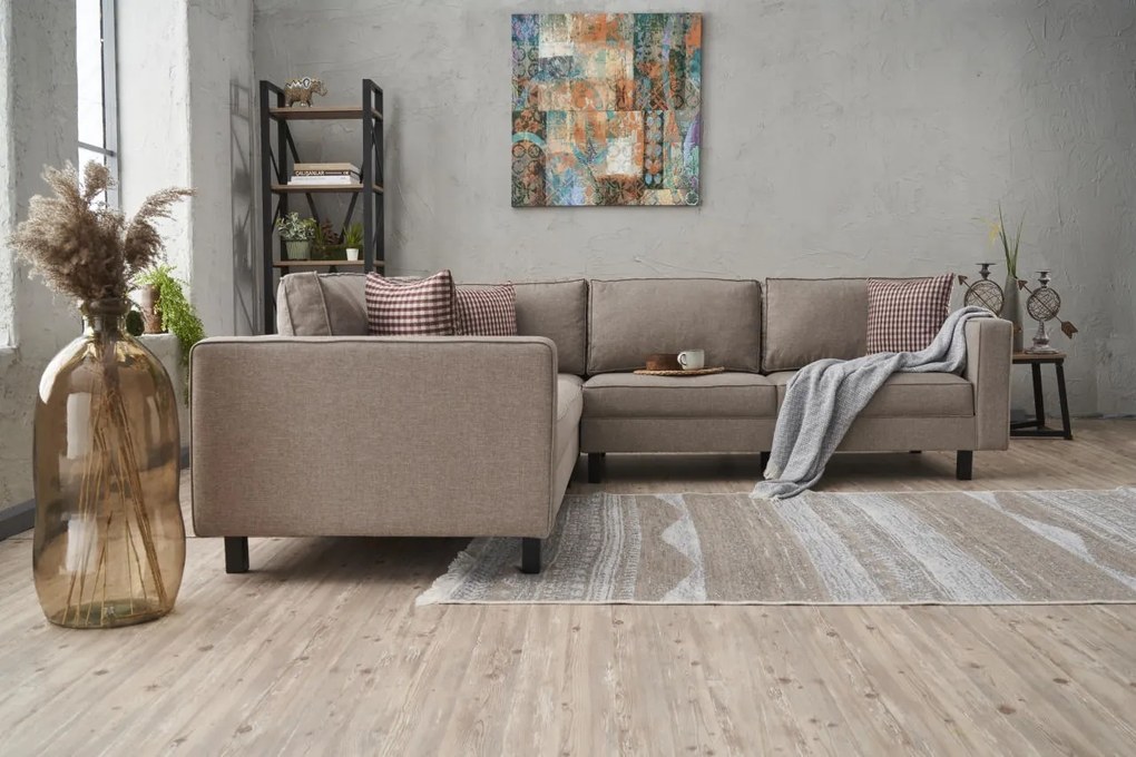 Sarokkanapé Kale Linen - Krém
