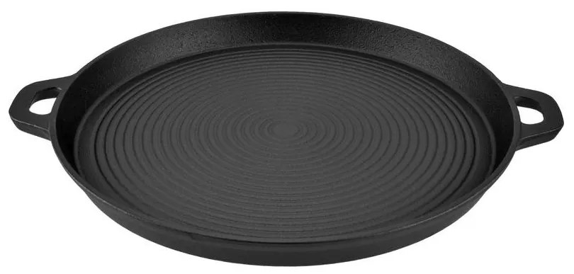 RCK Öntöttvas Grill lap - grill serpenyő kerek 12003