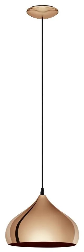 Eglo 49449 - Csillár HAPTON 1xE27/60W/230V