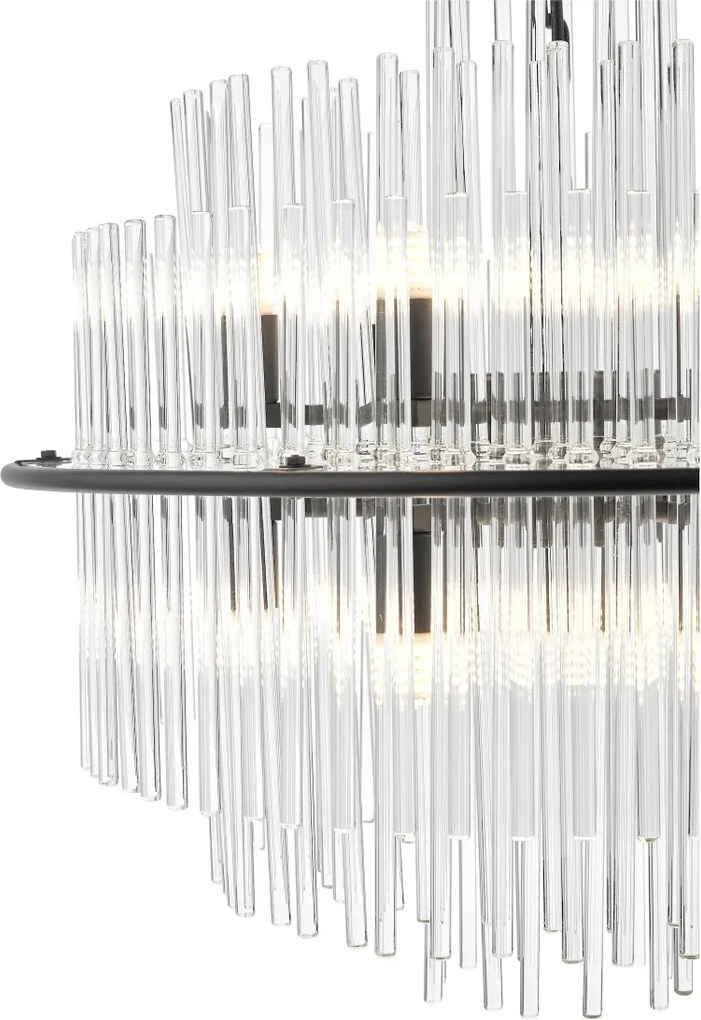 Dar Lighting glamour modern függeszték lukas fekete darluk1722