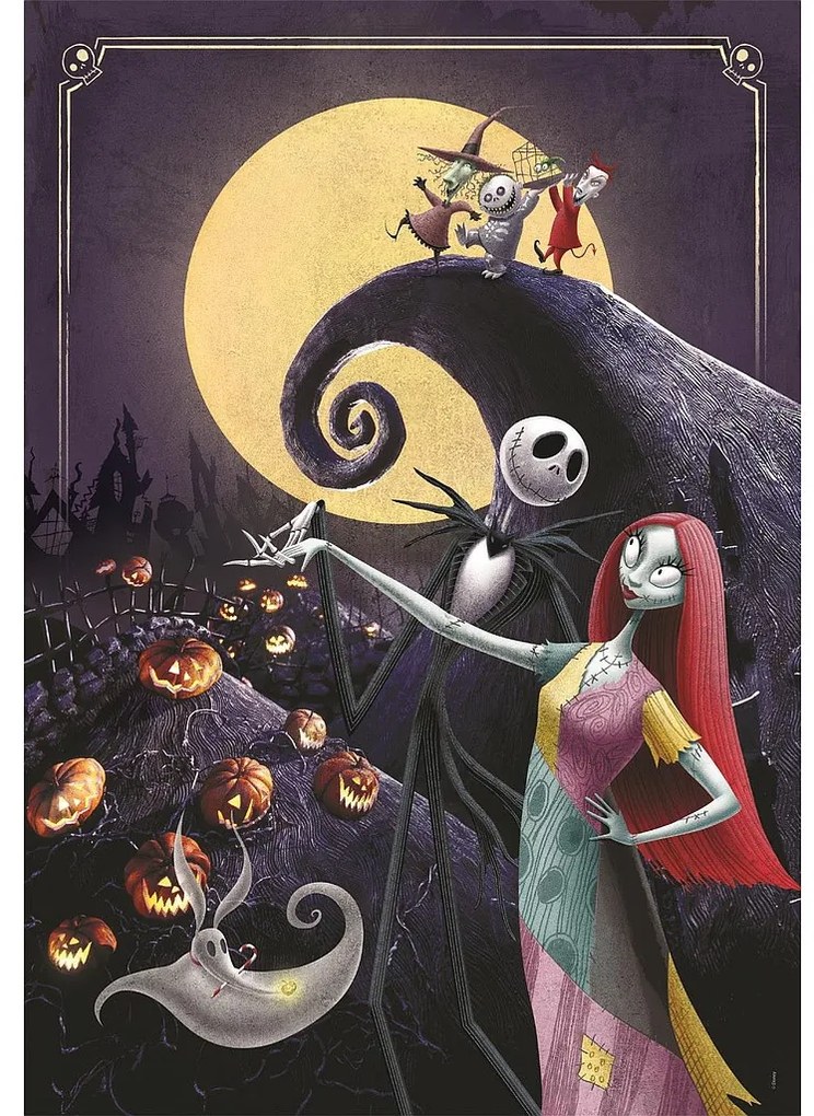 Karácsonyi lidércnyomás Moon 1000 db-os Compact puzzle Clementoni