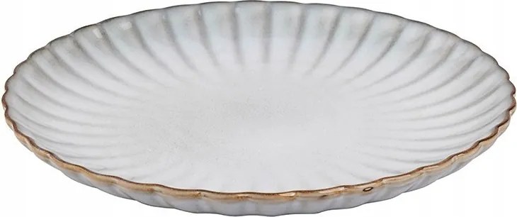 Kerámia tányér Handmade 20 cm Retro Atlantica szürke