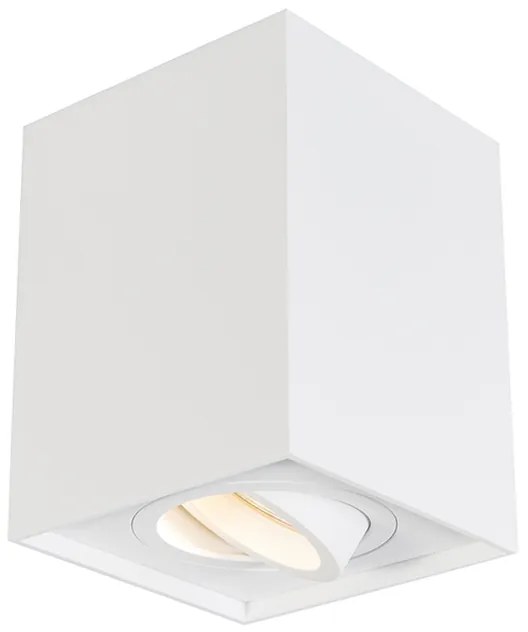 Spotlámpa fehér állítható - Quadro 1 Up