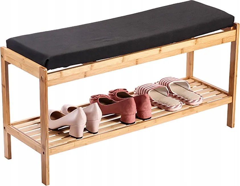 Cipősszekrény Ülőfelülettel könyvespolc fa anyag ülőfelület 90cm