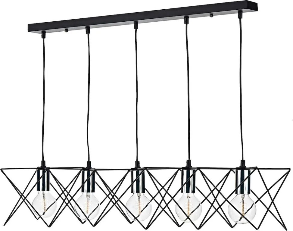 DAR LIGHTING MID0550 MIDI Vintage Függesztett Lámpa E27 IP20