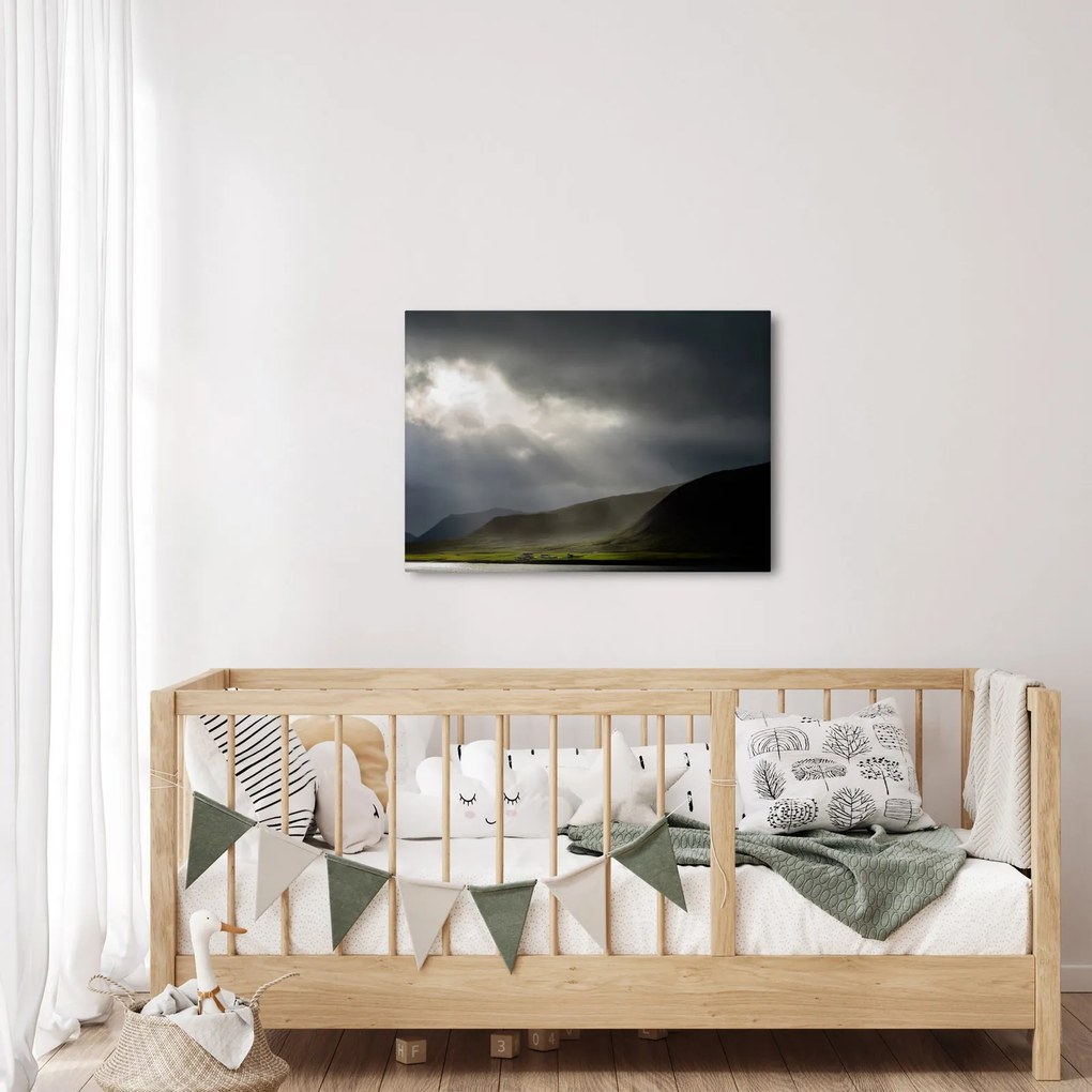 A közeledő vihar képe (70x50 cm)