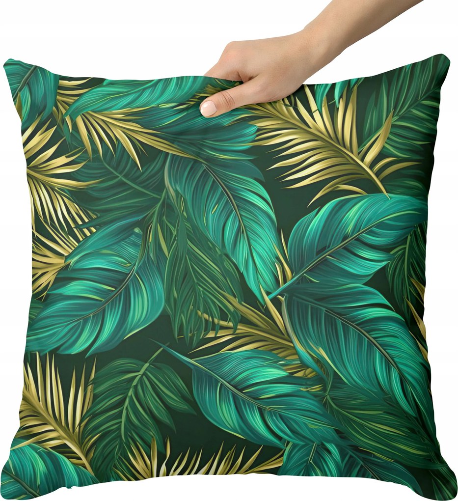 Kerti Párna Nagy Teraszra Erkélyre Vízálló 50x50cm Párnahuzat És Betét