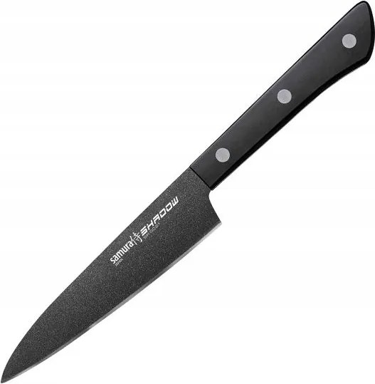 Samura Shadow Utility kés 120mm, AUS-8 acél, Abs markolat