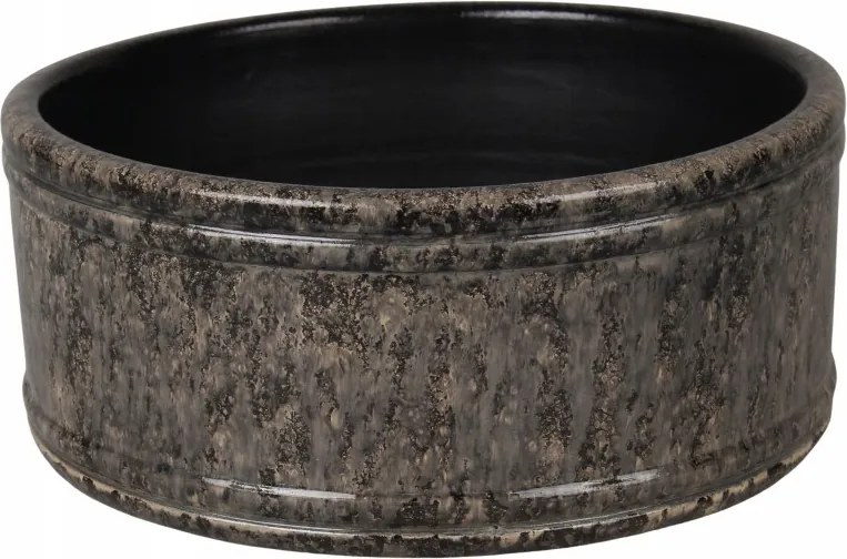 Kerámia tál fedővel 23x12 cm