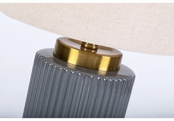 Rabalux 74045 - Asztali lámpa GLOVY 1xE14/40W/230V szürke