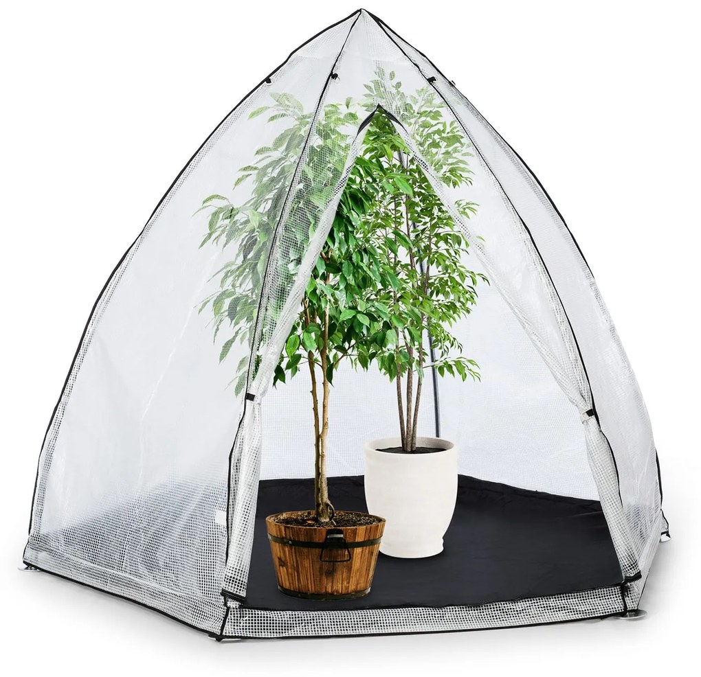 Greenshelter M fóliasátor, teleltető sátor, 240x200cm, acél csövek Ø25mm, PVC