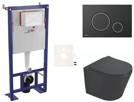 Fali WC szett SAT előtétfalas szereléshez + SAT Infinitio WC SIKOSSINB78