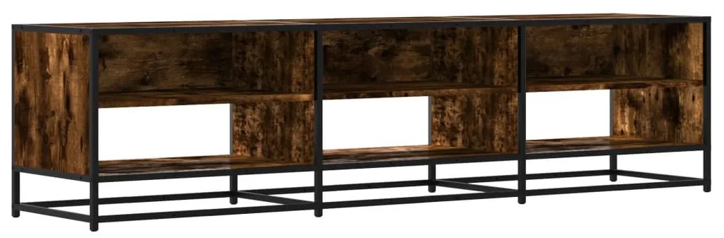 füstös tölgy színű szerelt fa TV-szekrény 180 x 40 x 46 cm